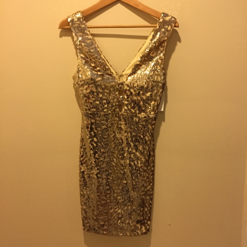 Gold Dress